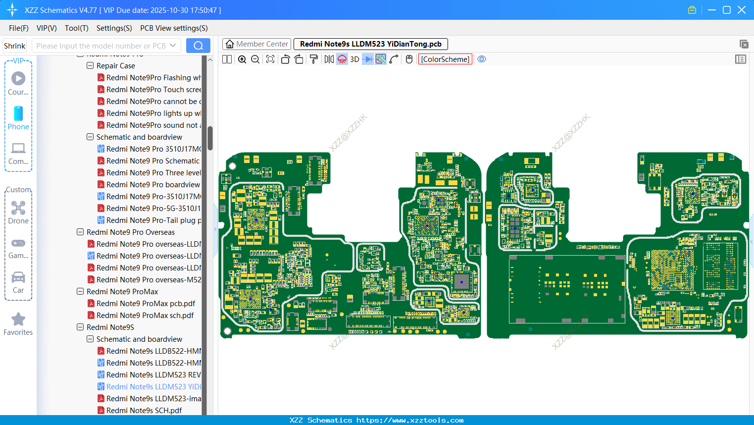 Xiaomi Redmi Note9s LLDM523 bitmap
